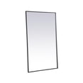 thumbnail image 6 of Elegant Decor Pier 42x72 inch LED mirror with adjustable color temperature 3000K/4200K/6400K in black, 6 of 13