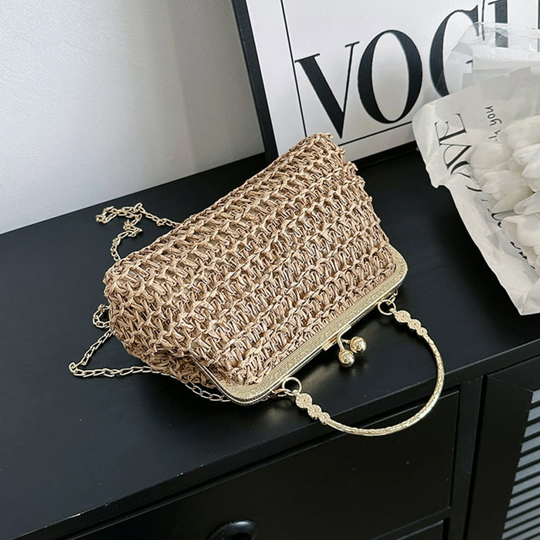 chanel evening clutch bag with chain