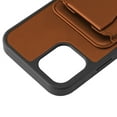 thumbnail image 3 of Mantto iPhone 11 case,iPhone Series Rugged Rubber Durable with kickstand Cover,shock and scratch resistant,2 in 1 Synthetic Leather+TPU Case for iPhone 11,Brown, 3 of 7