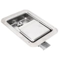 thumbnail image 3 of Paddle Latch, Polished Sturdy Toolbox Locks Stainless Steel Weather Resistant With 2 Keys For  For Truck For Trailer, 3 of 8