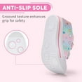 thumbnail image 4 of Toddler Sneakers for Girls Low Top Canvas Shoes Kids Casual Adjustable Straps Walking Shoes, Glitter, Size 10, 4 of 8
