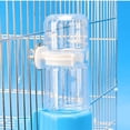 thumbnail image 4 of Bird Automatic Water Dispenser - 140ml Capacity, Blue Color, with Stainless Steel Nozzle for Parrots, Budgies, Canaries, Cockatiels, Small Birds, 4 of 5