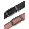 thumbnail image 6 of Men's Refined Ore Leather 2 Pack Linxx Ratchet Belt, 6 of 6
