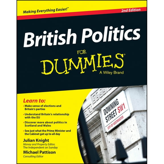 British Politics for Dummies, (Paperback)