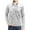 Gray, variant on Fesfesfes Blouse Shirt for Men Outdoor Long Sleeve Zipper Turtleneck Shirts Solid Sweatshirts Bottoming Shirts Tops T-Shirts On Sale