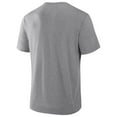 thumbnail image 3 of Men's Fanatics Heather Gray San Francisco 49ers Pass Rush Tri-Blend T-Shirt, 3 of 7