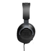 JBL Free WFH Wired Over-ear Headset with Detachable Mic, Black