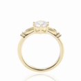 thumbnail image 5 of solitaire jewels 1.5CT Round Moissanite Nature Inspired Engagement Ring For Women, 14K Yellow Gold, 5 of 7