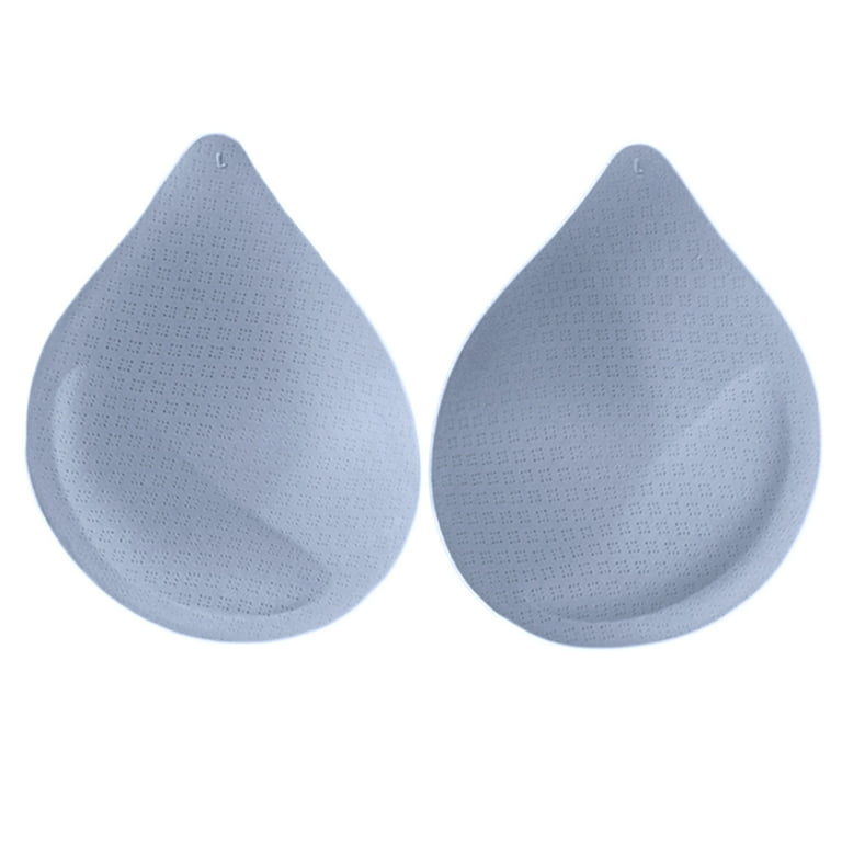 Women Bra Pads Water Drop Shape Removable Push Up Cups Inserts Bikini  Enhancers 