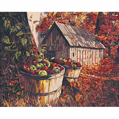 PlaidCraft Paint By Number Kit, 16" x 20"