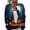 Dark Blue #5, variant on Halloween Sweater Womens Button Down Long Sleeve Cardigan Sweaters 2026 Ghost Spooky Pumpkin Holiday Graphic Jackets Floral Print Loose Vintage Tops M