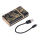 thumbnail image 1 of Sailing Caja de cigarrillos portátil Golden Dragon con encendedor eléctrico recargable Super Mini USB, 1 of 10