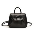 thumbnail image 3 of Lindo bolso de hombro con lazo bolso con asa superior de color sólido con correa ajustable para mujer, 3 of 9