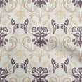 thumbnail image 1 of oneOone Cotton Jersey Wine Fabric Asian Block Floral Quilting Supplies Print Sewing Fabric By The Yard 58 Inch Wide, 1 of 4