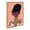 Natural, variant on Kate and Laurel Sylvie Fashion Girl 3 Framed Canvas Wall Art by Kendra Dandy of Bouffants and Broken Hearts, 18x24 Brown, Decorative Chic Feminine Art for Wall