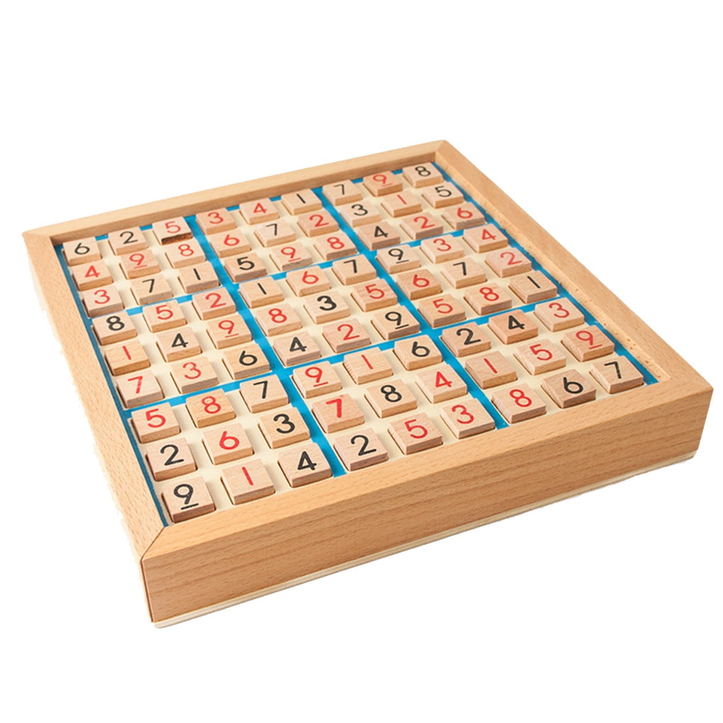 Sudoku Holz ca 17 x 17 x 2 cm 