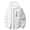 White, variant on Guluxicc Athletic Jackets for Men Windbreaker Full Zipper Long Sleeve Hooded Jackets for Outdoor Hiking Running Wear Summer Fall Casual Jackets