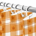 thumbnail image 6 of Shower Curtains for Bathroom-72"x72",Thanksgiving Day Autumn Leaves Waterproof Bath Curtain Grommet Shower Curtain Set with Hooks, 6 of 6