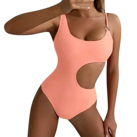 

Women Swimwear Bathing Suits Printed Vintage Athletic Training Sport Swimsuit Padded Tummy Control Bikini Push Up Beachwear