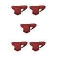 thumbnail image 2 of Ruiboury Wallet Pocket Boho Purse Wear-resistant And Flexible Multiple Colors Detachable Shoulder Strap Waist Bag Polyester red 5Set, 2 of 6