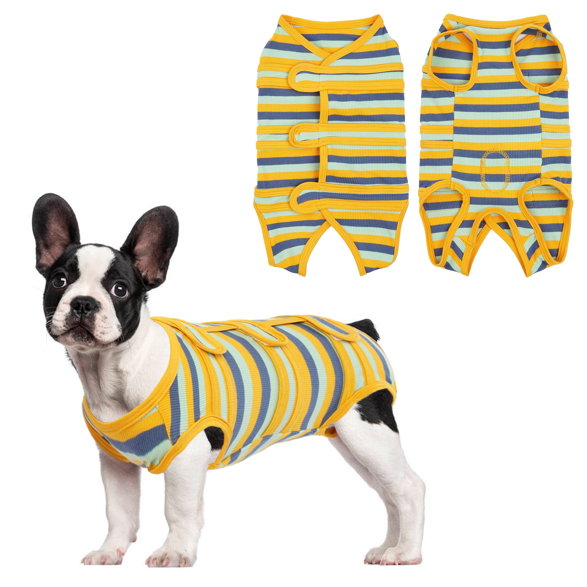 Kuoser Recovery Suit for Dogs Cats Breathable Onesie Anti Licking