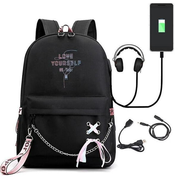 Bts backpack shop for school