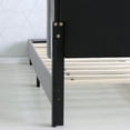 thumbnail image 4 of Furinno Laval Full Modern Polyester Platform Bed, Glacier, 4 of 8