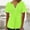 Green, variant on ALLLIST Blue Tops for Women Trendy Short Sleeve V-Neck Solid T-Shirts Button Pleated Casual Spring Blouse
