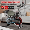 thumbnail image 5 of Exercise Bike Indoor Stationary Bike Cycling Bicycle for Home Gym 300 lbs Weight Capacity Adjustable Seat/Handlebar for Cardio Workout Office, 5 of 9
