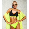thumbnail image 5 of Attraco Women V Neck Bikini Set High Cut Bathing Suits 2 Piece Tie Back Swimsuits, 5 of 7