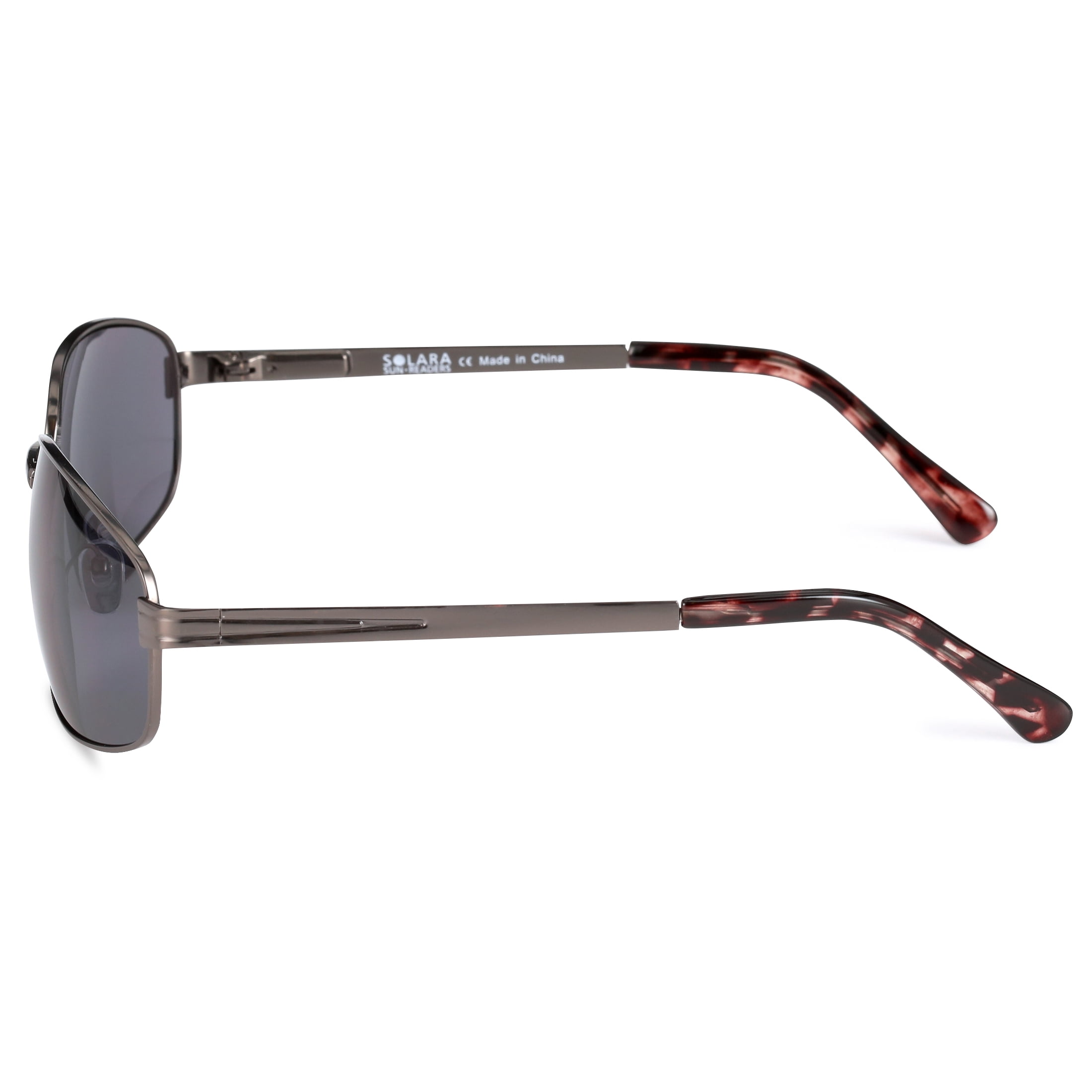 Solara Unisex Full Rim Sunglass Readers, 2.0