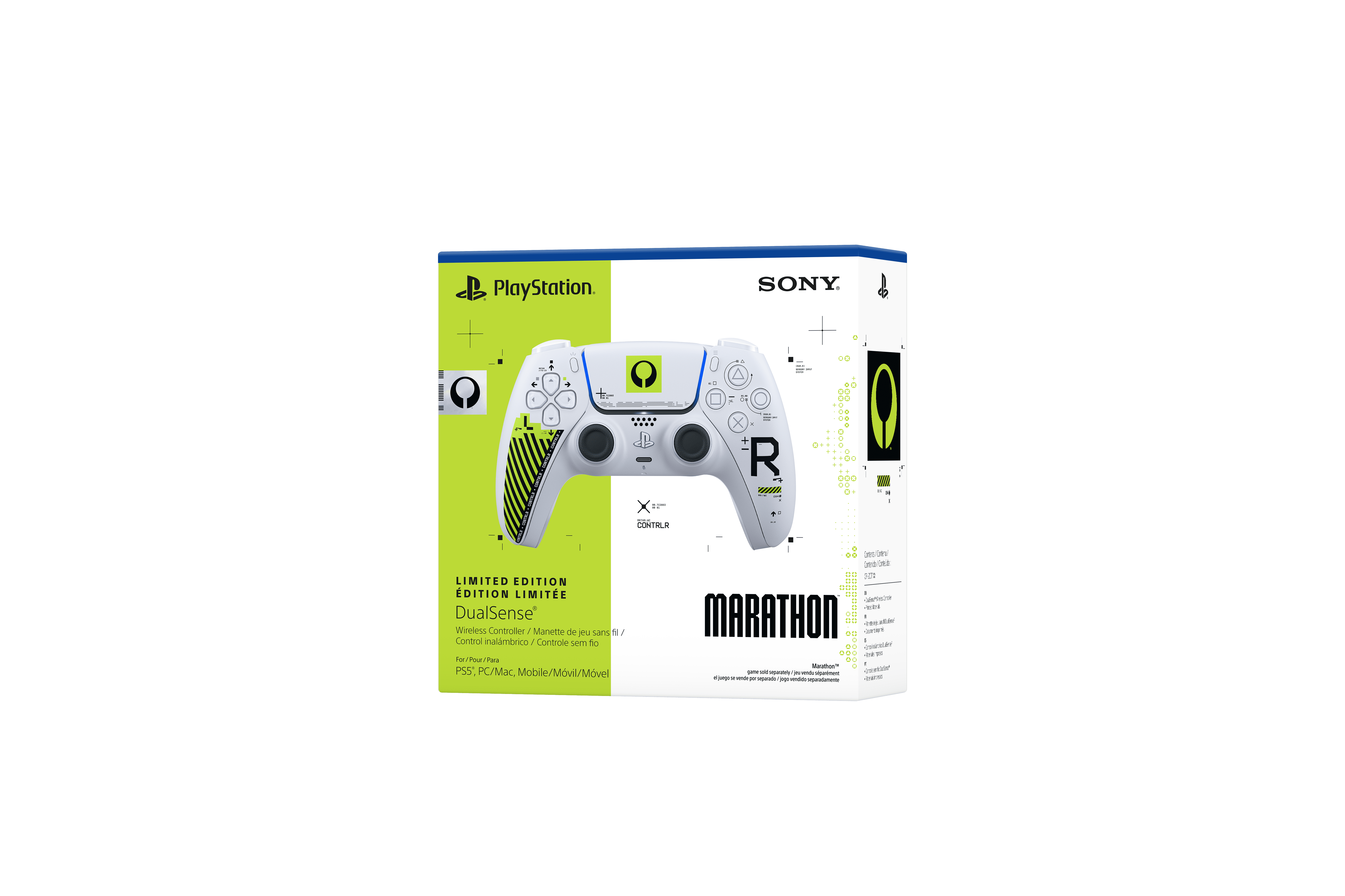 PlayStation DualSense Wireless Controller – Marathon Limited Edition USB Type-C Video Game Joysticks for PC Windows & Mac, Android & iOS, Marathon, 1 Pack