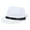 White, variant on Womens Hat In Wide Brim Hats For Summer Sunshine Beach Trip Ivory And Brown Circus