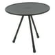 thumbnail image 5 of Mesa redonda plegable de aluminio para acampar, elevable, portátil, para picnic, para autocaravanas, suministros de equipo, color negro mate, 5 of 14