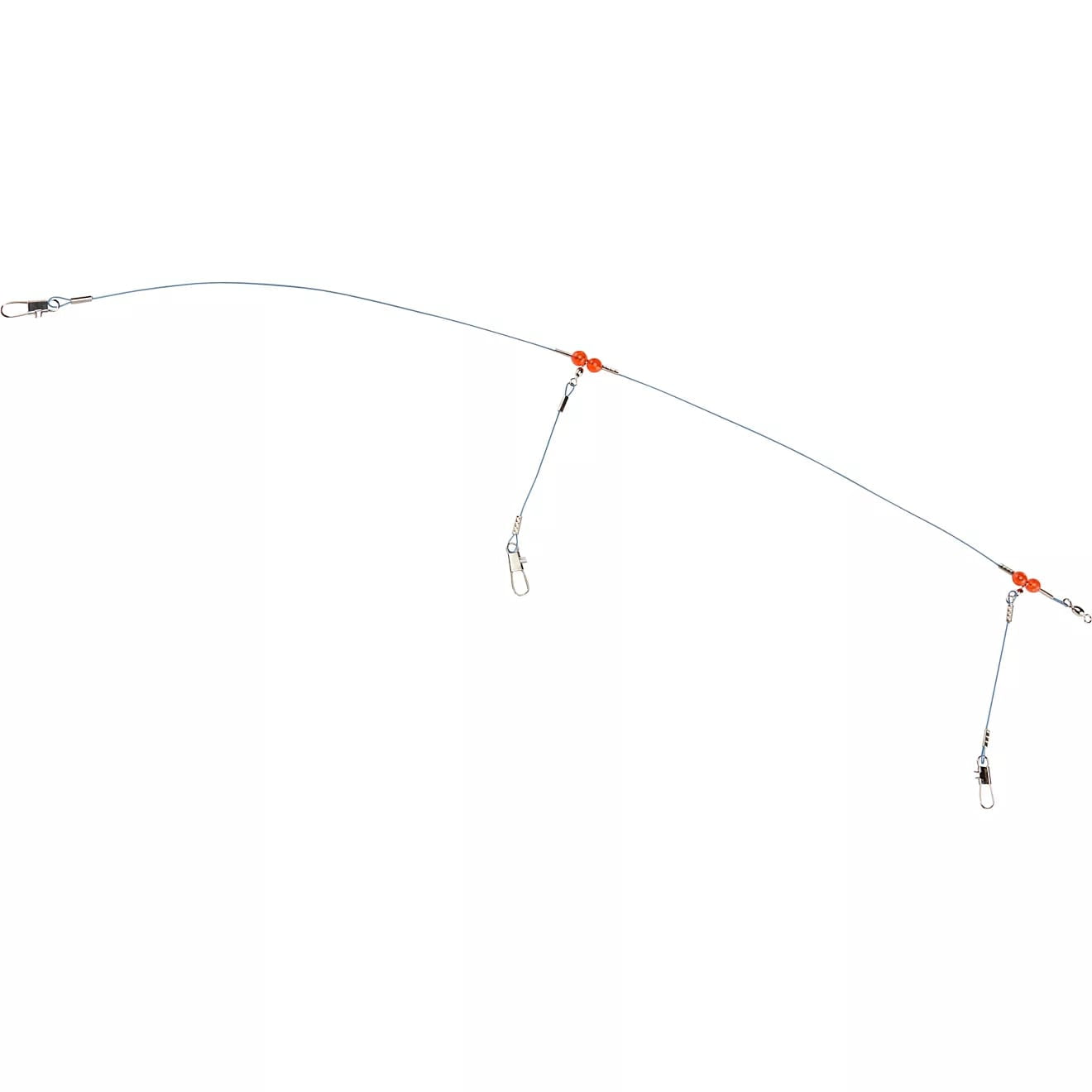 (1 pack) Sea Striker Double Drop Wire Coated Bottom Rig