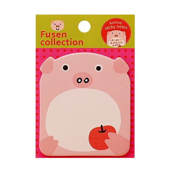 Ongmies Sticky Notes, 5-Packs Self Sticky Notes in Different Shapes, Creative Self-Stick Notes Colorful Super Sticky Notes, Memo Notes - Easy Post and Use