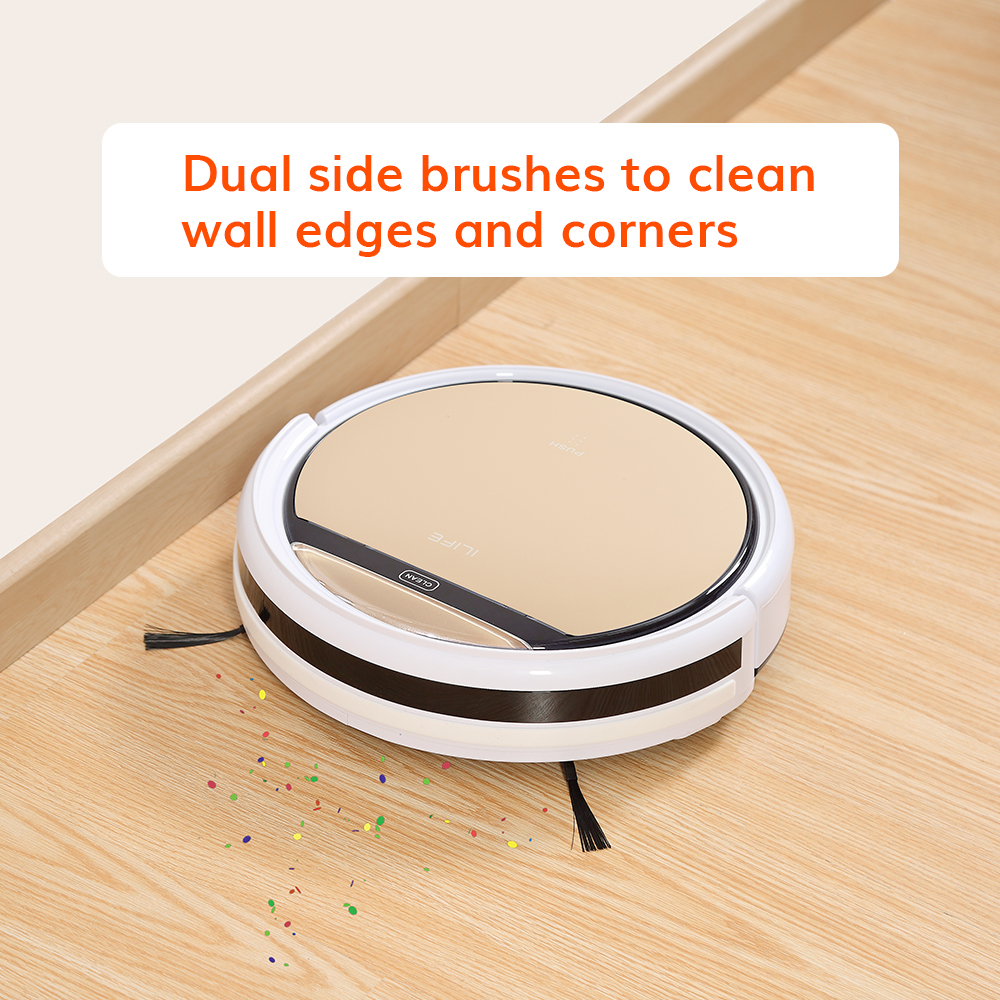 ILIFE V5s Pro-W, Robot Vacuum and Mop 2 in 1, with Water Tank, Self Charging, Tangle Free for Pet Hair - image 5 of 7