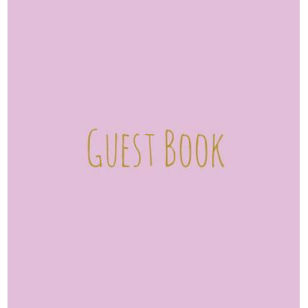Wedding Guest Book, Bride and Groom, Special Occasion, Comments, Gifts, Well Wish's, Wedding Signing Book, Pink and Gold