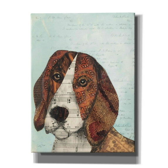 Epic Graffiti 'Wanna Play III' by Courtney Prahl, Canvas Wall Art, 12"x16"