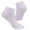 White, variant on Deago 1-10 Pairs Mens Womens Ankle Athletic Running Socks Thin Cotton Low Cut No Show Solid Casual Socks (Gray)