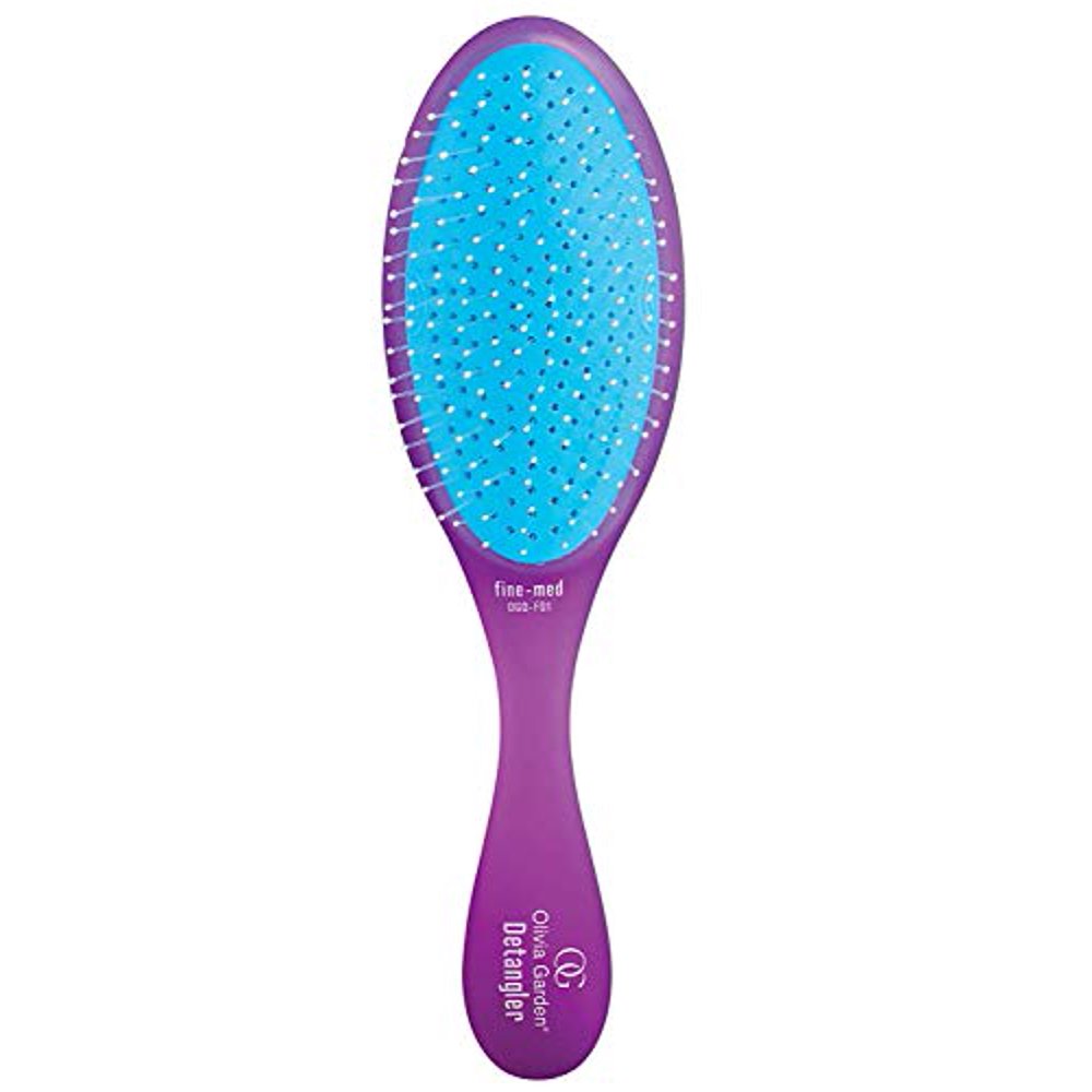 Olivia Garden OG Brush Detangler FineMedium Purple