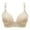 Beige, variant on ,Women's Daisy Front Closure Push up Bras Supportive Wireless Full Coverage Bra Comfort Everyday Bralettes Purple 48