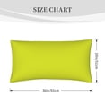 thumbnail image 4 of Bingfone Yellow Printed Pillowcase 20x36 inches - Standard Pillow Cases with Envelope Closure,Gifts for Women Men, 4 of 9