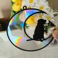 thumbnail image 5 of RuiJiao Dog Moon Suncatcher, Angel Memorial Statue - Stained Glass Window Hanging, Pet Sympathy Gift, 5 of 7