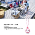 thumbnail image 3 of Portable Neck Fan, Cute 3 Speed Bladeless Neck Hanging Fan  for Indoor, 3 of 7