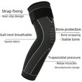 thumbnail image 3 of Rodillera deportiva de punto para exteriores, para hombres y mujeres, para montar, fitness, baloncesto, correa protectora, funda para pierna, 3 of 5