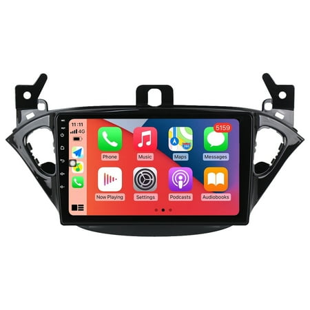 RoverOne Car Stereo CarPlay Android Auto for Opel Corsa 2014 - 2019 GPS Navigation Bluetooth DSP Multimedia Video Player