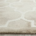 thumbnail image 5 of Safavieh Dip Dye Calanthe Geometric Wool Area Rug, Beige/Ivory, 9' x 12', 5 of 13