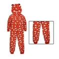 thumbnail image 3 of Ropa de dormir de manga larga con capucha con capucha con capucha de Navidad con capucha 3-4Y Inevent AP000325-11, 3 of 7