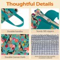thumbnail image 4 of German Shepherd Dog and Flower Insulated Lunch Bag for Women & Adults,Large Portable Soft Cooler Lunch Bag,Thermal Food Storage Tote with Pearl Cotton,8.66L,8.75x5.75x9.5 Inch, 4 of 6